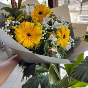 Buque de Gerberas Amarelas